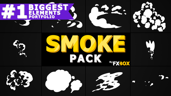 2d FX SMOKE Elements | After Effects