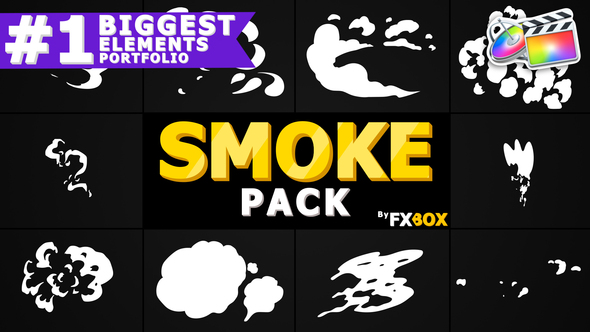 2d FX SMOKE Elements | FCPX alt