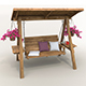 Garden Swing - 3DOcean Item for Sale