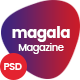 Magala - Magazine & Blog PSD Template - ThemeForest Item for Sale