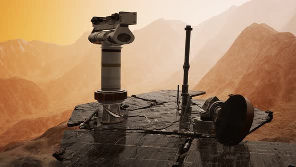 Opportunity Mars Exploring the Surface of Red Planet alt