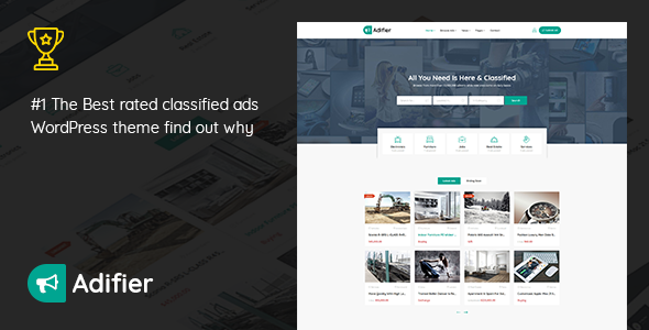 Adifier – Classified Ads WordPress Theme