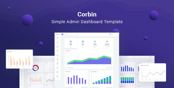 Corbin - Simple Admin Dashboard