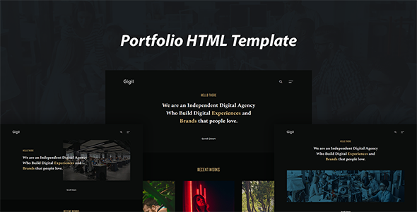 Gigil - Multipurpose Portfolio Template