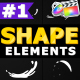 Cartoon Shape Elements | Final Cut Pro X - VideoHive Item for Sale