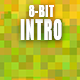 Retro 8-Bit Intro Logo