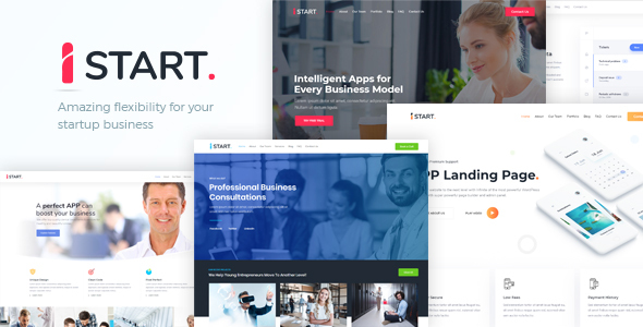 iStart - WordPress Startup Business Theme