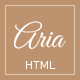 Aria - Wedding HTML5 Template - ThemeForest Item for Sale