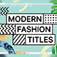 Modern Fashion - VideoHive Item for Sale