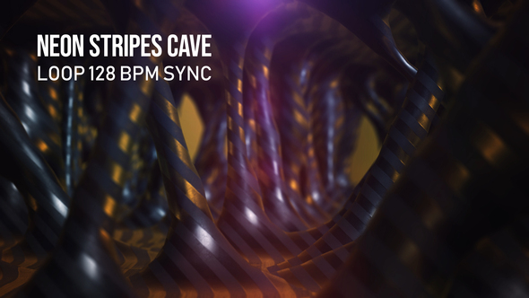 VJ Neon Cave 128 Bpm Sync 02