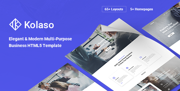 Kolaso - Modern Multi-Purpose HTML5 Template