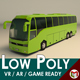 Low Poly Coach Bus 01 - 3DOcean Item for Sale