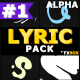 2D Lyric Elements | Motion Graphics Pack - VideoHive Item for Sale