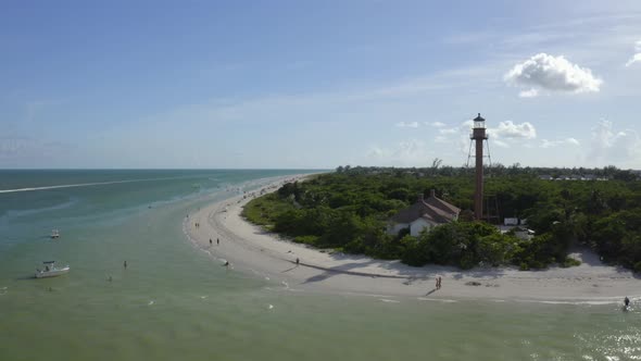 Sanibel Island, Florida Lighthouse Wide View