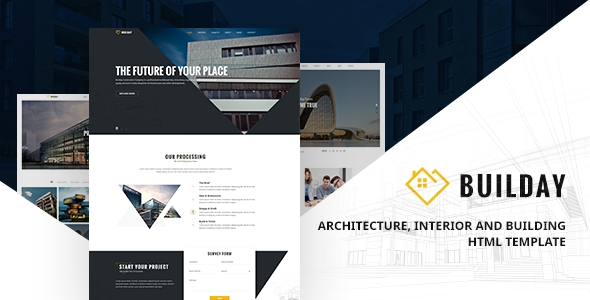 Builday - Modern Architech, Interior And Building HTML Template