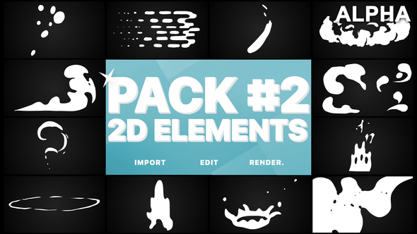 Flash FX Elements Pack 02 | Motion Graphics Pack alt