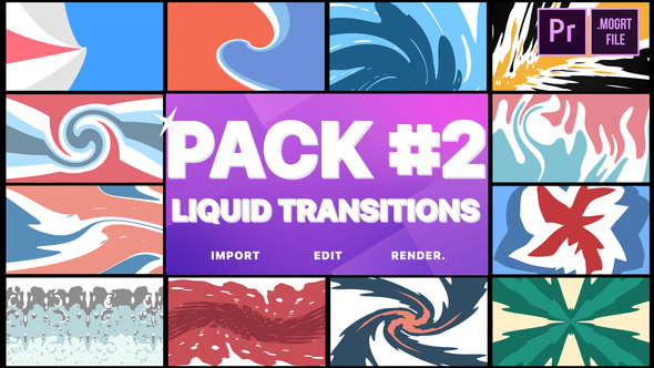 Liquid Transitions Pack 02 | Premiere Pro MOGRT