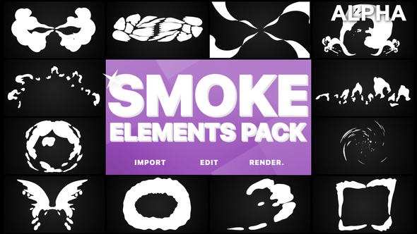 Smoke Elements Pack | Motion Graphics Pack