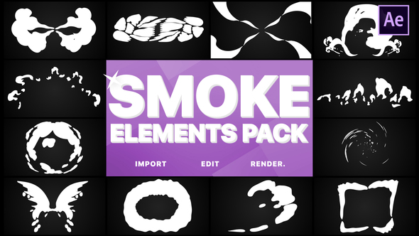 Smoke Elements Pack | After Effects