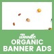C45 - Organic, Fresh Food Banners GWD & PSD - CodeCanyon Item for Sale