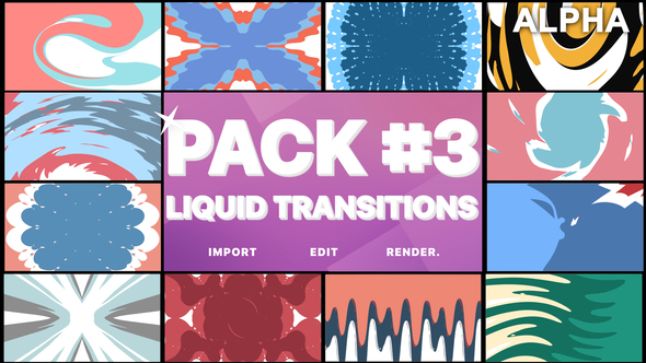 Liquid Transitions Pack 03 | Motion Graphics Pack