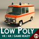 Low Poly Ambulance 01 - 3DOcean Item for Sale