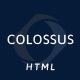 Colossus - Multipurpose HTML5 Template - ThemeForest Item for Sale