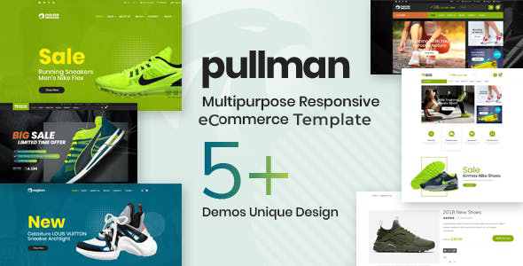 Pullman - Shoes Store HTML Template