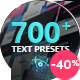 Text Presets | Atom - VideoHive Item for Sale