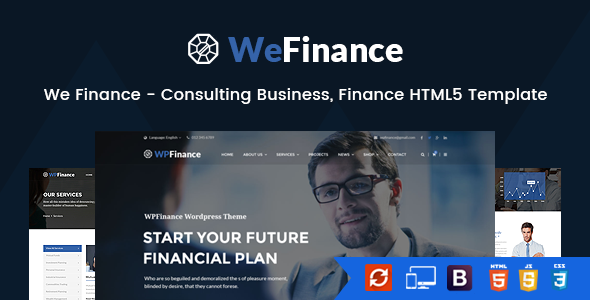 Personal Finance Website Templates 