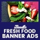 C47 - Organic, Fresh Food Banners GWD & PSD - CodeCanyon Item for Sale