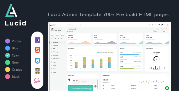 Lucid – Bootstrap 4 & 5 Multi-purpose Admin Dashboard Template