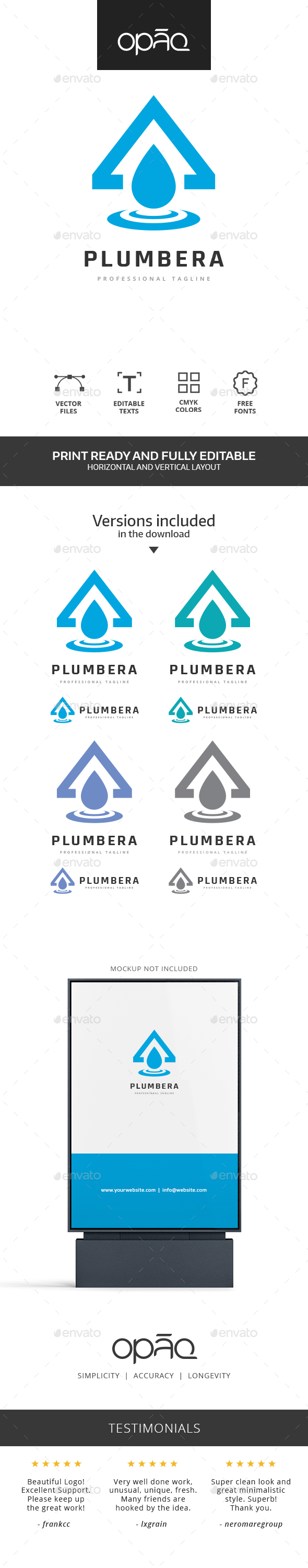 Home Water Drop Logo