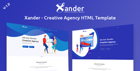 Xander - Creative Agency HTML Template