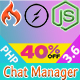 Chat Manager - Codeigniter ( Socket.io) Node.js - CodeCanyon Item for Sale