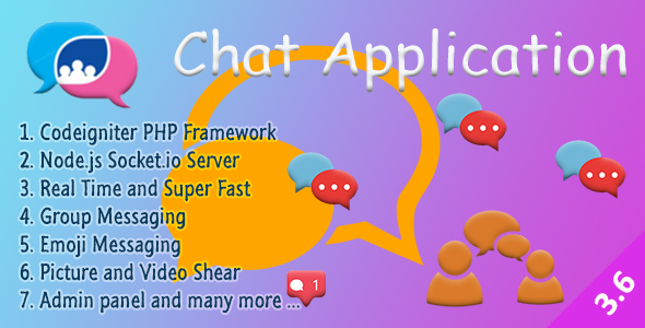 Chat Manager - Codeigniter ( Socket.io) Node.js