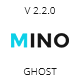 Mino -  Content Focused Ghost Blog Theme - ThemeForest Item for Sale