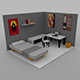 Low Poly Room - 3DOcean Item for Sale