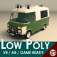 Low Poly Police Car 02 - 3DOcean Item for Sale