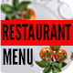 Restaurant Menu Promo - VideoHive Item for Sale