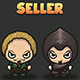Seller NPC 2D Character - GraphicRiver Item for Sale