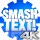 Smash Text - VideoHive Item for Sale