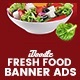 C52 - Organic, Fresh Food Banners GWD & PSD - CodeCanyon Item for Sale