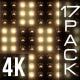 Wall of Lights 4K VJ Kit - VideoHive Item for Sale