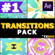 Colorful Cartoon Transitions | After Effects - VideoHive Item for Sale