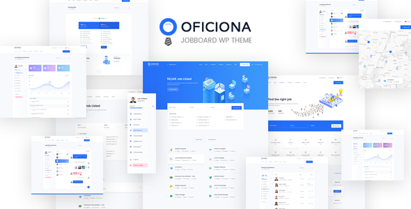 Oficiona - Job Board WordPress Theme