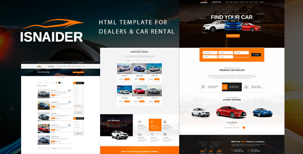 Auto Dealer Website Template from previews.customer.envatousercontent.com