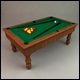 Pool Table - 3DOcean Item for Sale