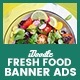 C55 - Organic, Fresh Food Banners GWD & PSD - CodeCanyon Item for Sale