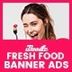 C56 - Organic, Fresh Food Banners GWD & PSD - CodeCanyon Item for Sale